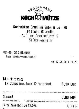 nhtl Hffner Kochmtze Restaurant